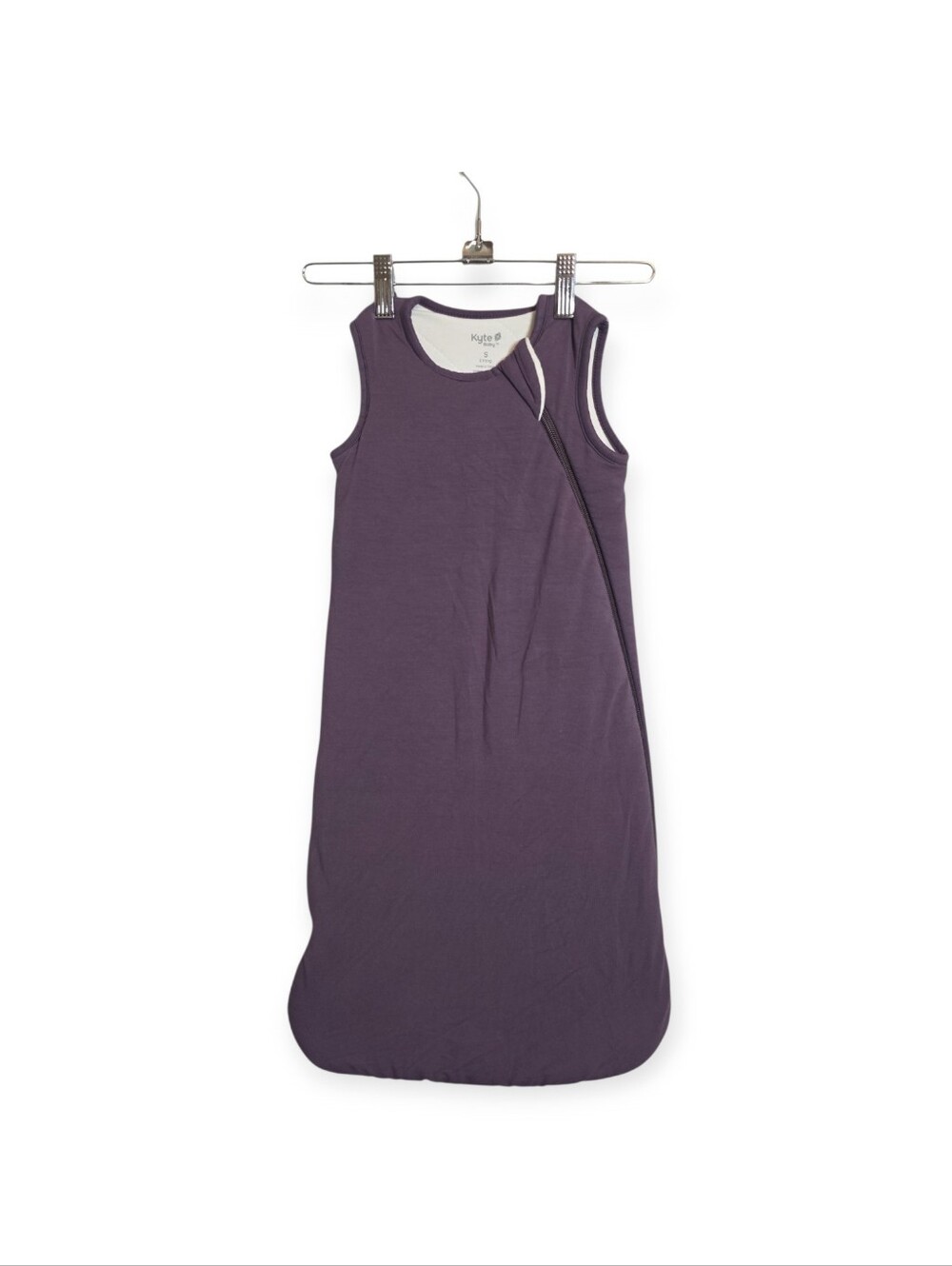 Baby Kyte baby sleep bag in eggplant color, size small